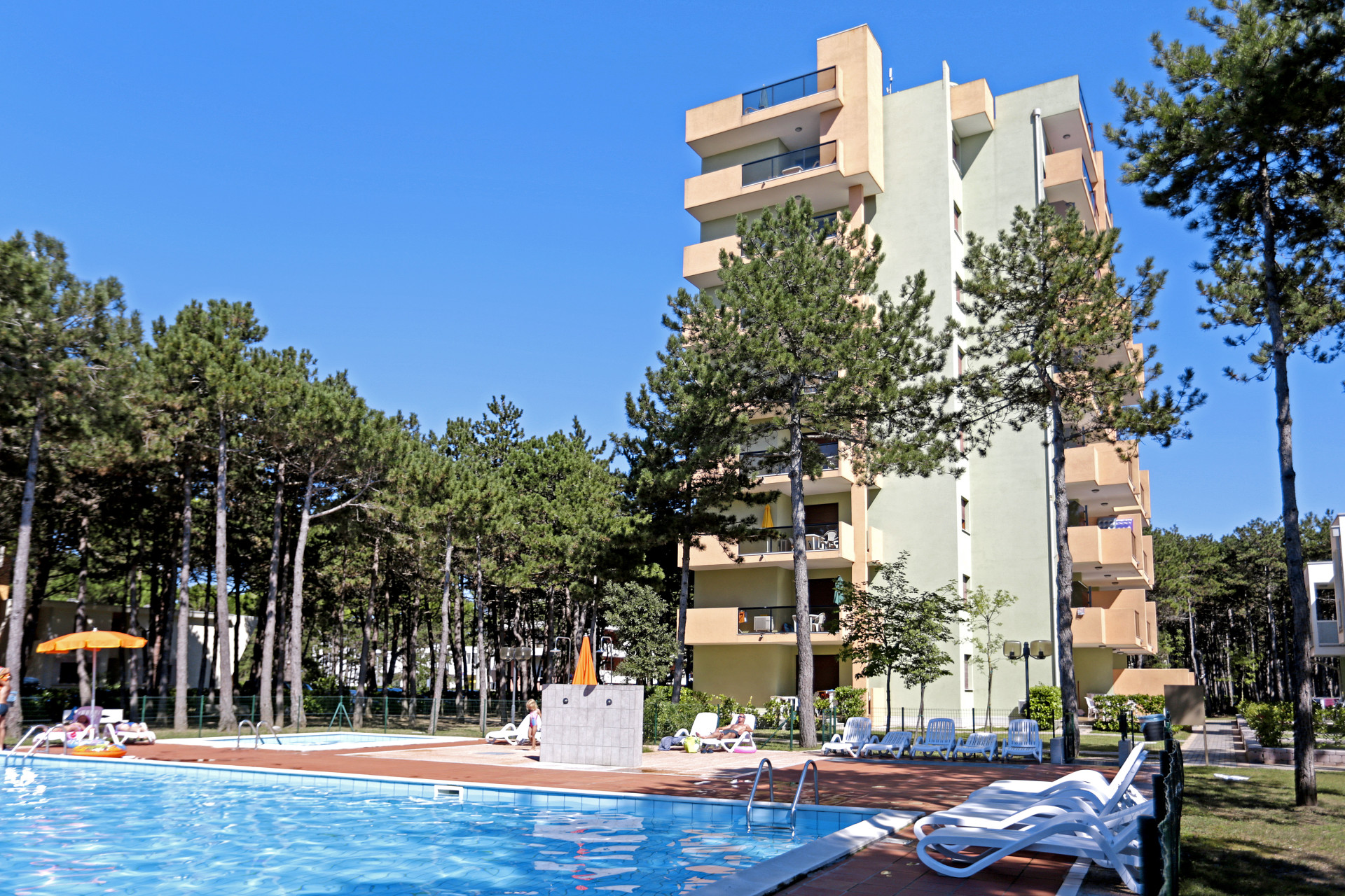 Residence Castello Bibione Lido del Sole Azzurro Dovolená v Itálii