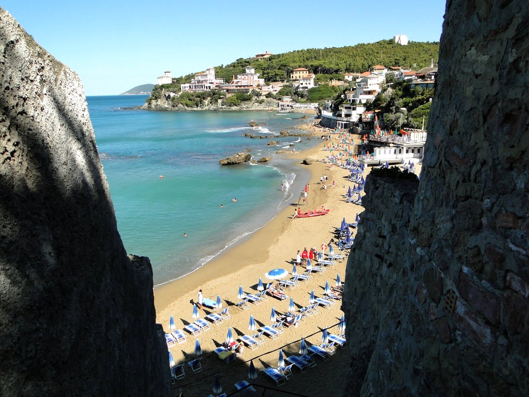 Castiglioncello Toscana AZZURRO, opravdový specialista na