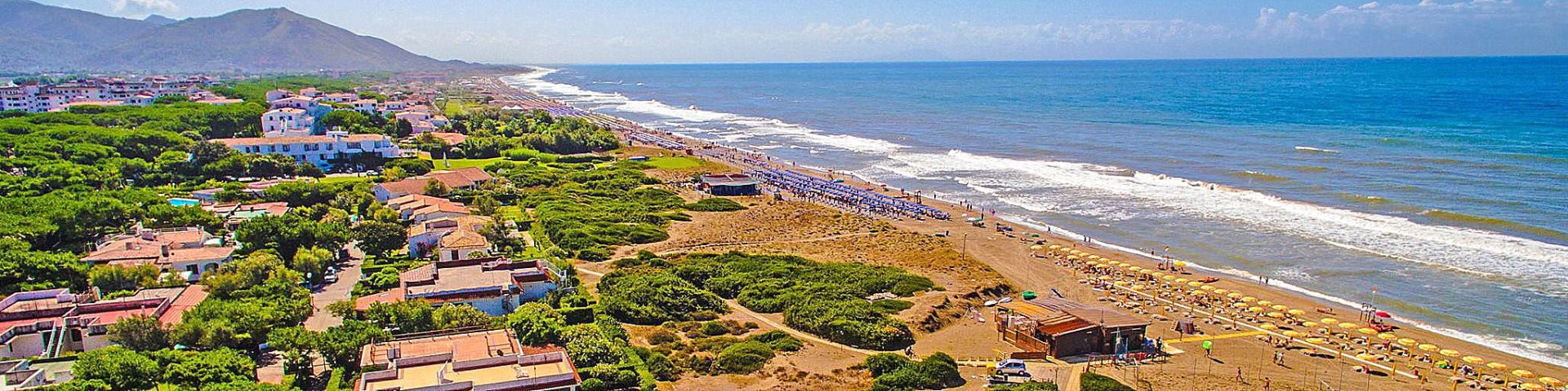 Dovolená v Baia Domizia Léto 2025 Campania Azzurro Dovolená v Itálii