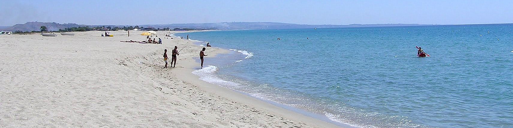 Belcastro Marina, kilometry volných pláží s bělostným pískem