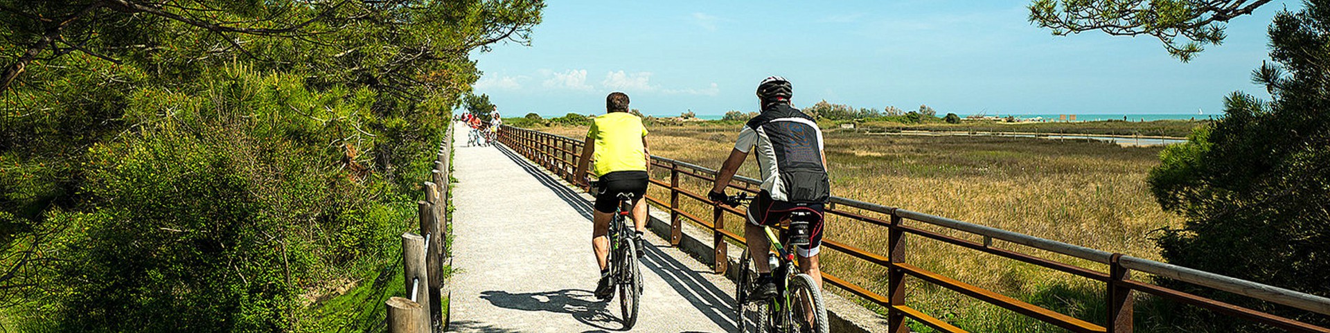 V Bibione najdete kilometry cyklostezek