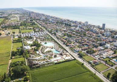 Jesolo Lido, město zábavy