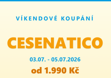 Jeďte na den k moři autobusem od 1 990 Kč
